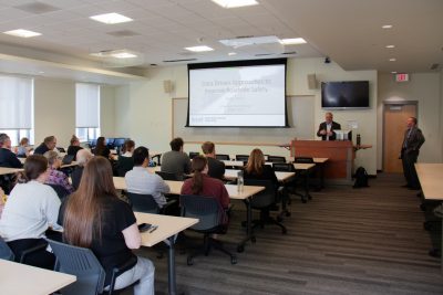 Students at Gabler Lecture